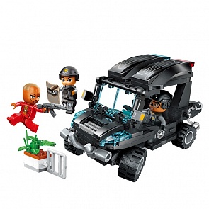 Конструктор - Полиция - Преследование подозреваемого, 144 детали (Enlighten Brick, BRICK1926-2 (64))